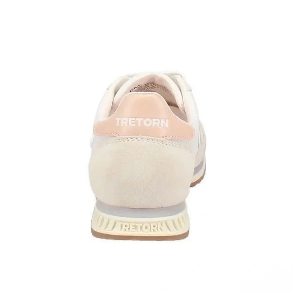 NWT Tretorn Women's Hailey Jogger Sneaker White Pink Size 11. No box. Comfy! - Picture 2 of 4